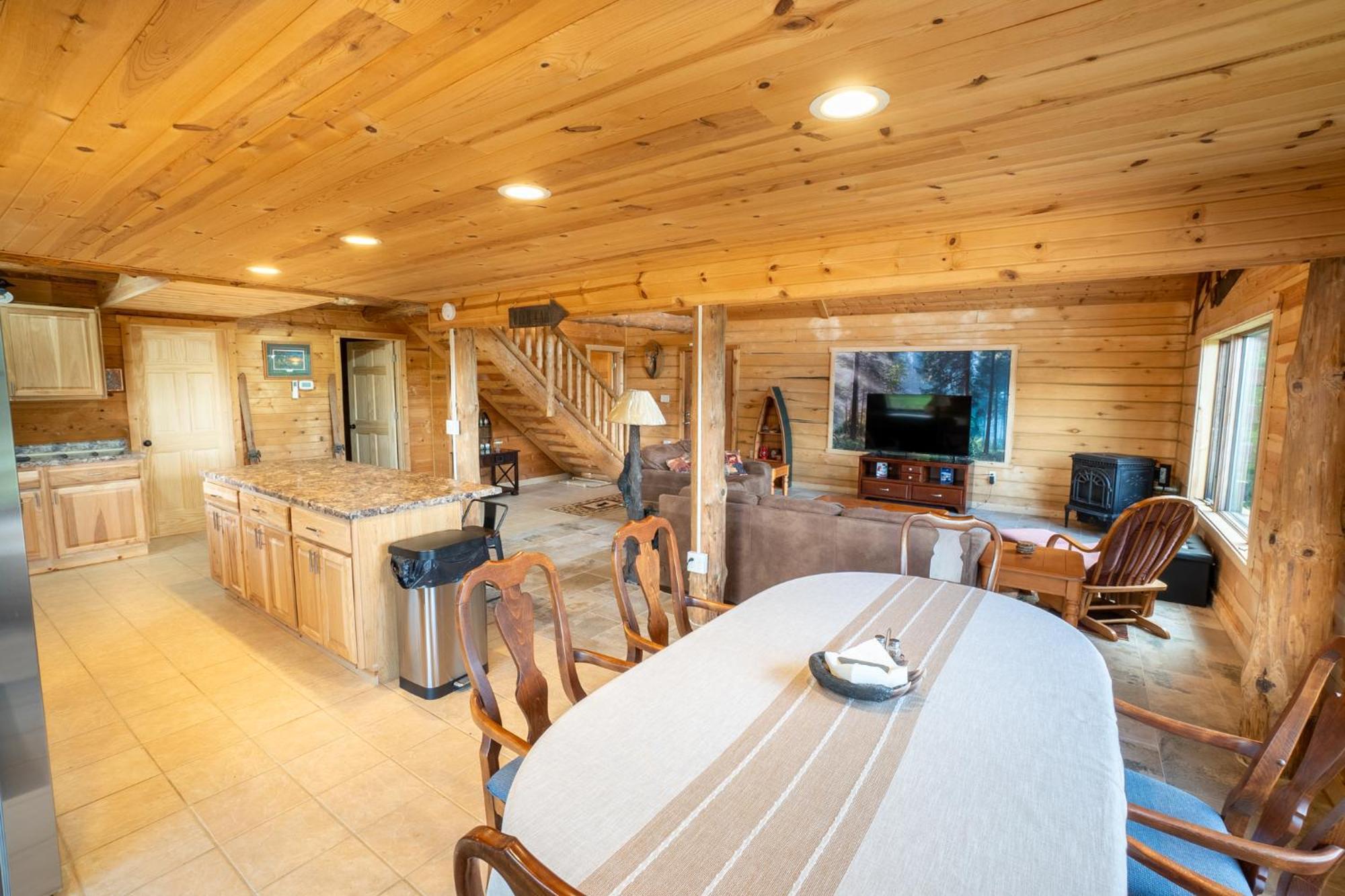 Keystone Lodge - Private Log Home Mora Экстерьер фото